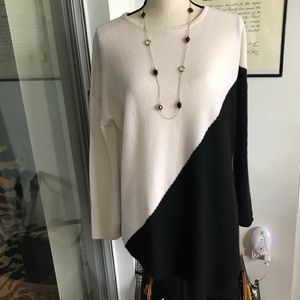 Cashmere tunic sweater